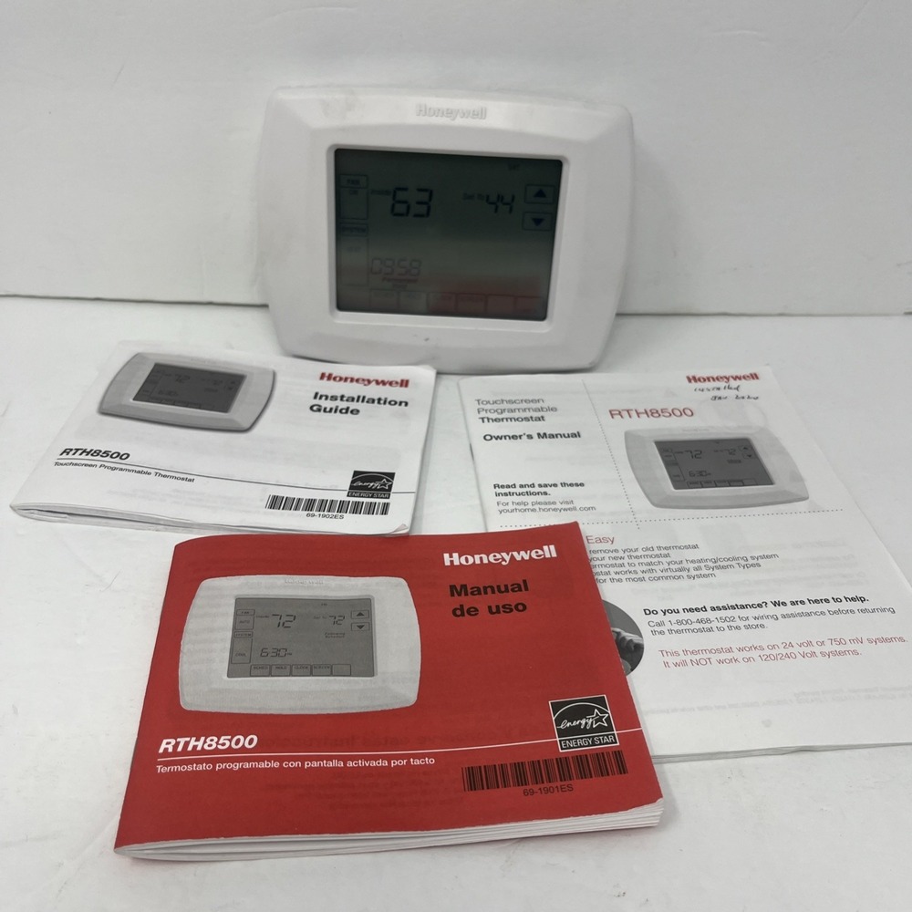 Honeywell RTH8500D1013 7-Day Touchscreen Programmable Thermostat